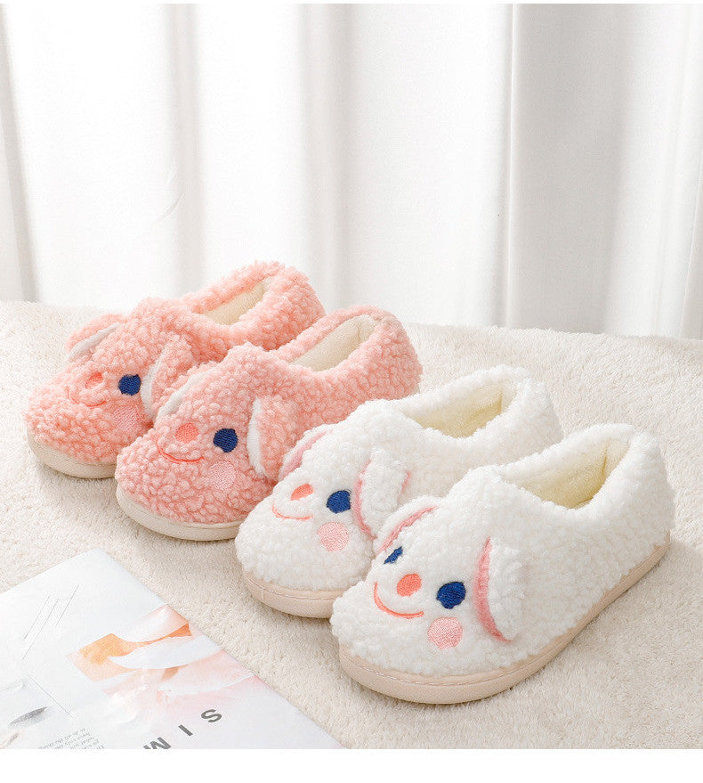 PANTUFLAS PELUCHE CONEJITO