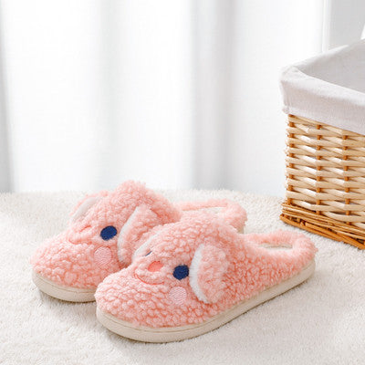 PANTUFLAS PELUCHE CONEJITO