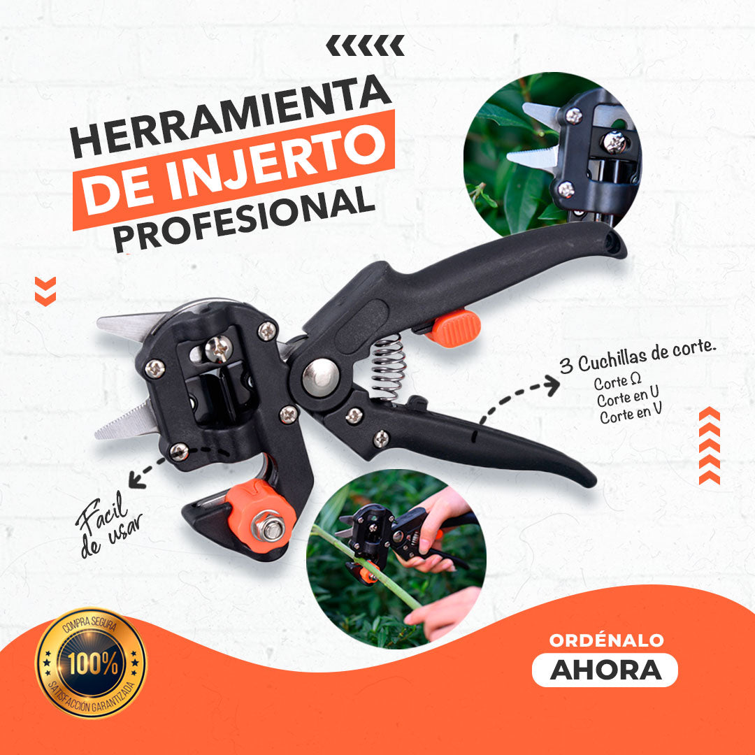 HERRAMIENTA PROFRESIONAL DE INJERTO DE JARDÍN