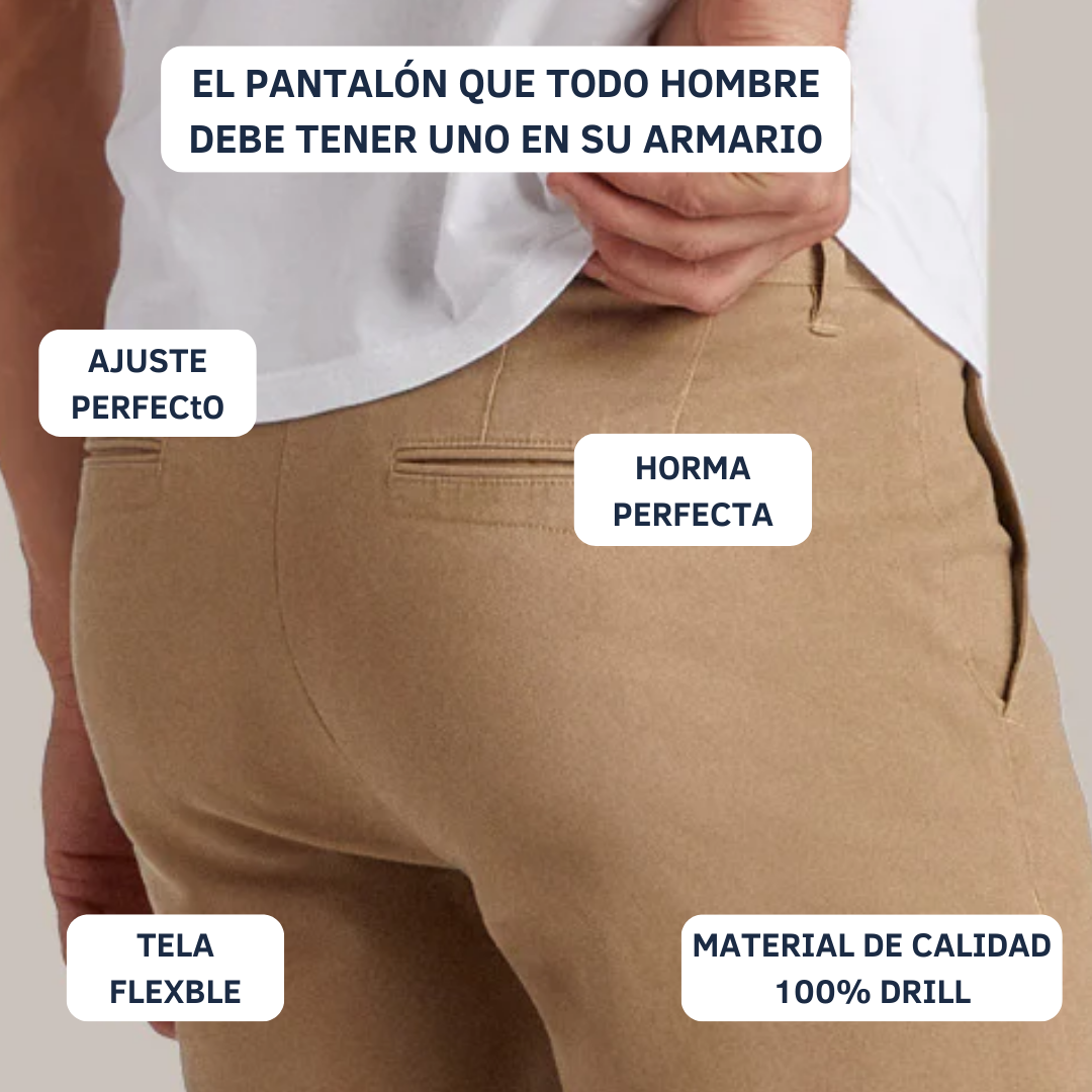 Pantalón Drill Hombre