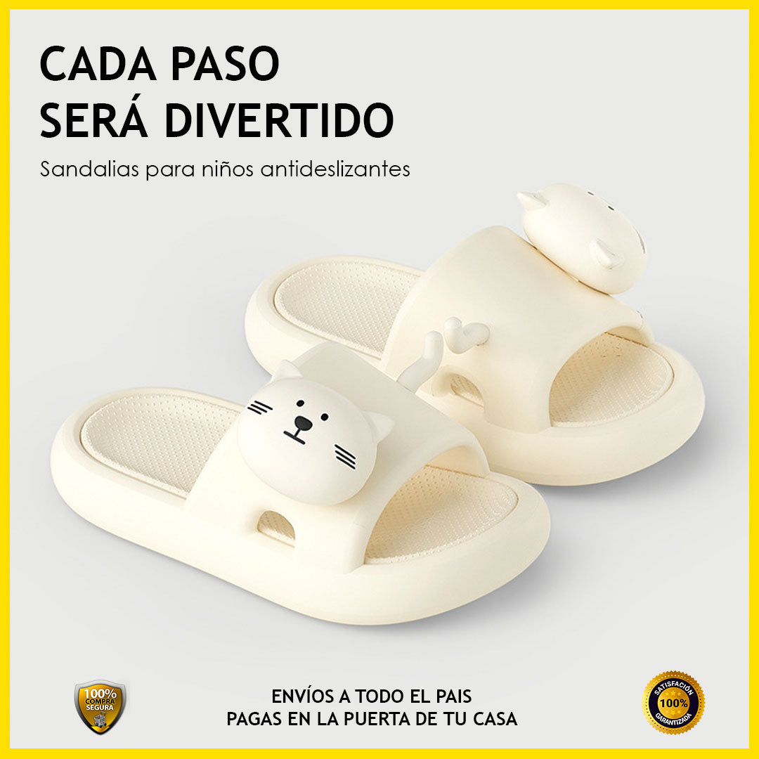 SANDALIAS GATICO PARA NIÑOS - ANTIDESLIZANTES EVA