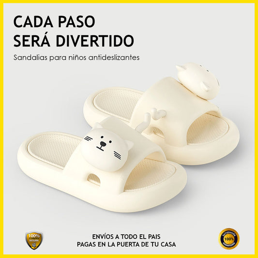 SANDALIAS GATICO PARA NIÑOS - ANTIDESLIZANTES EVA