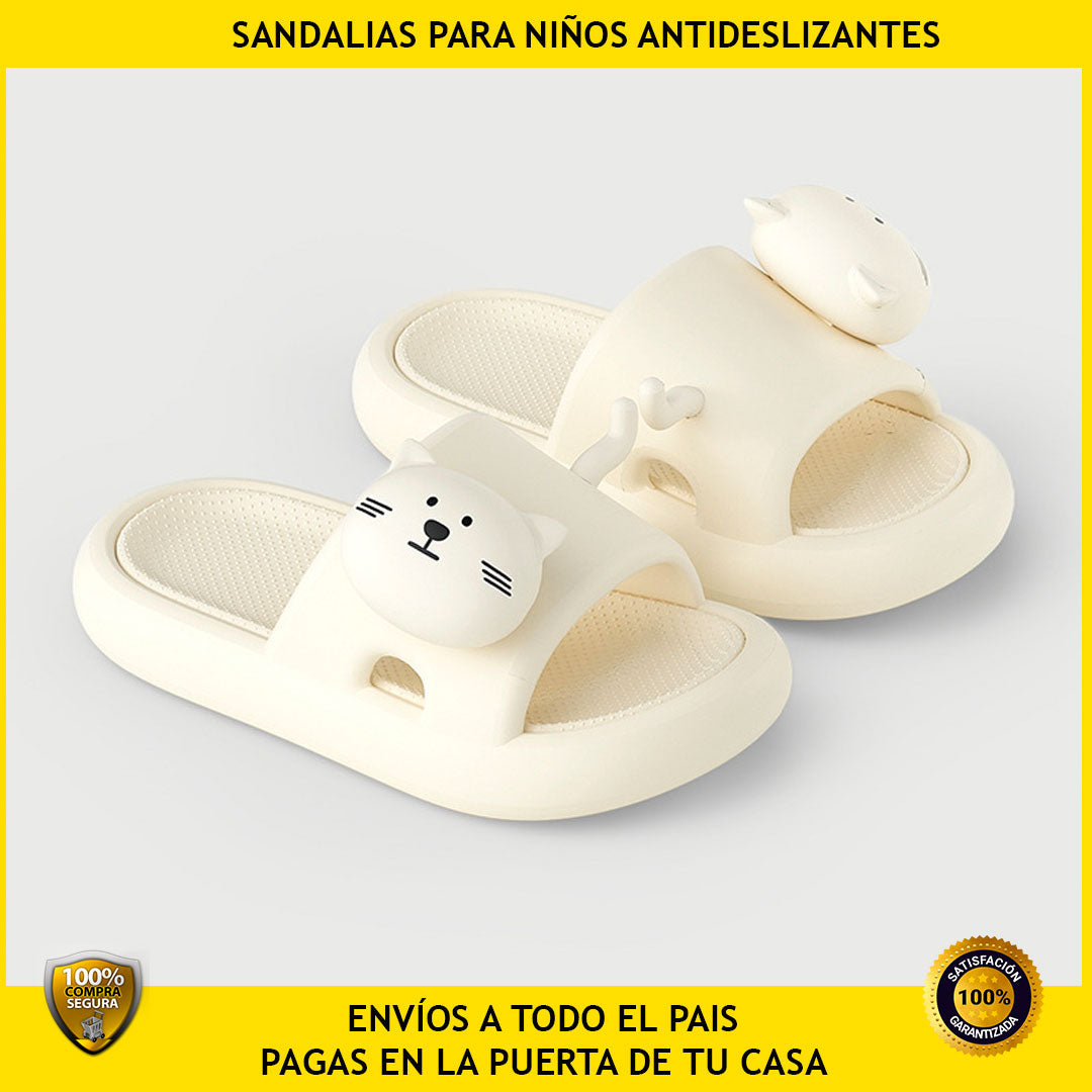 SANDALIAS GATICO PARA NIÑOS - ANTIDESLIZANTES EVA