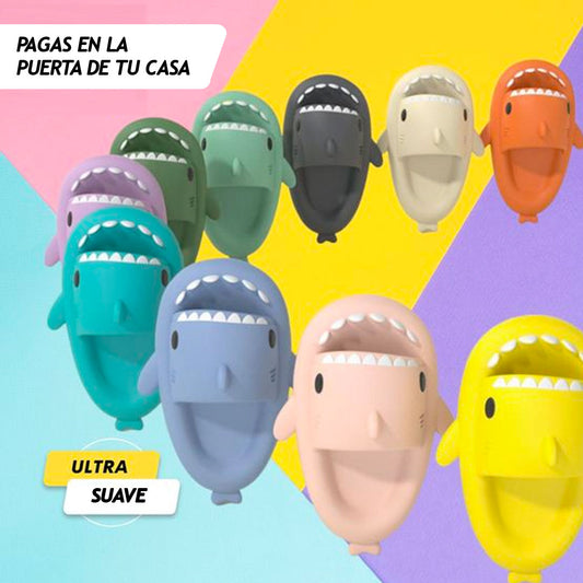 SANDALIAS TIBURON PARA NIÑOS - ANTIDESLIZANTES EVA