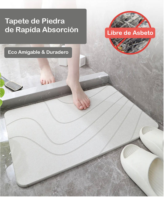 TAPETE DE PIEDRA PARA BAÑO