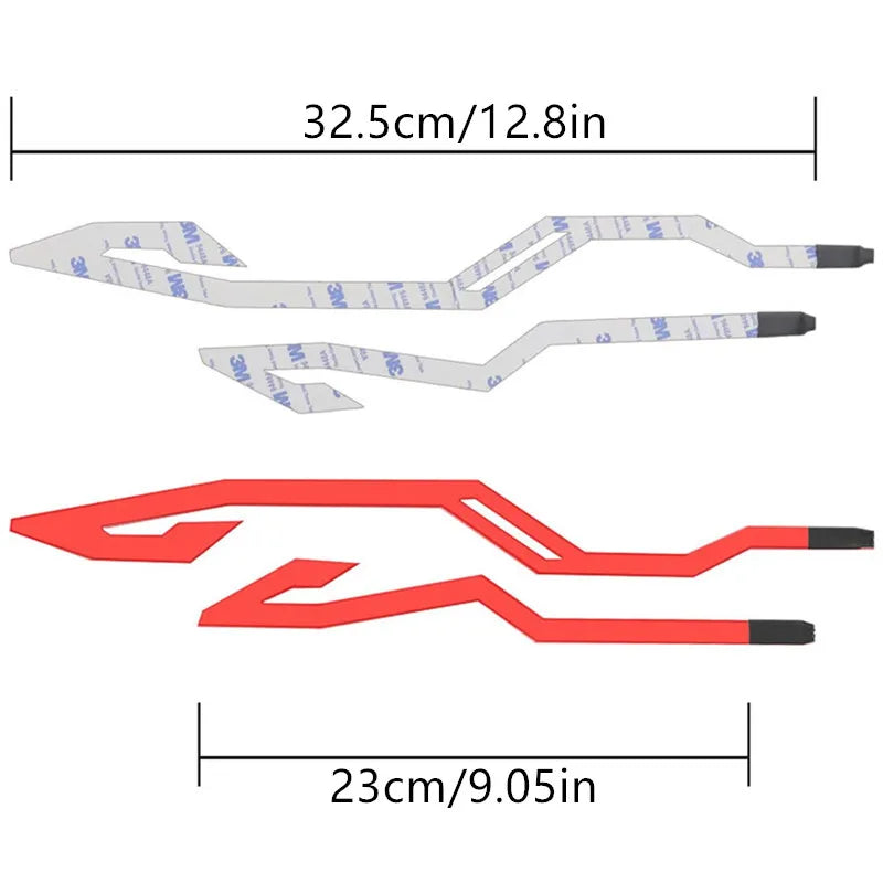 Tira Luz Led Para Casco Motocicleta o Bicicleta