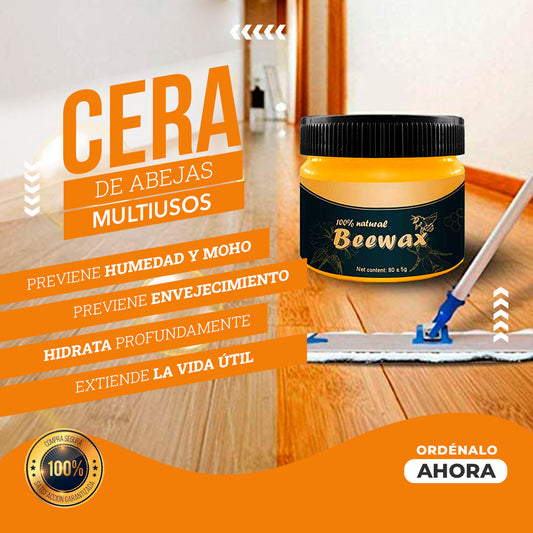 CERA MULTIUSOS NATURAL - CUIDA TUS MUEBLES