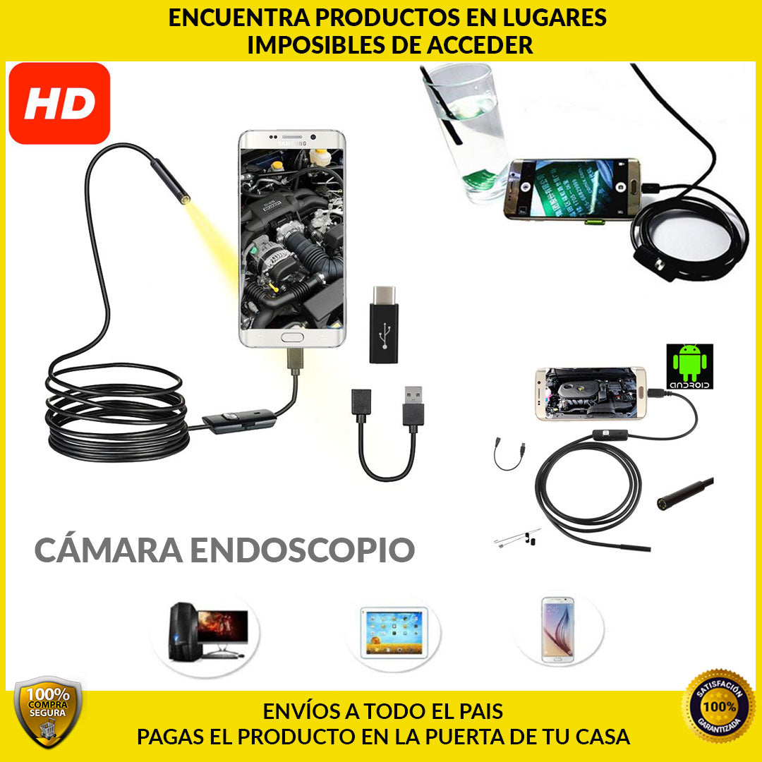 CÁMARA ENDOSCÓPICA PORTATIL