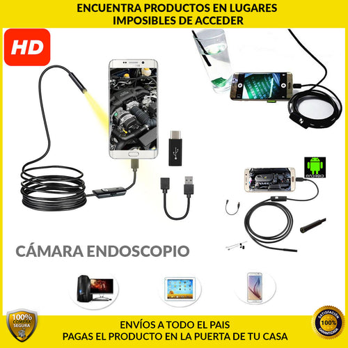 CÁMARA ENDOSCÓPICA PORTATIL